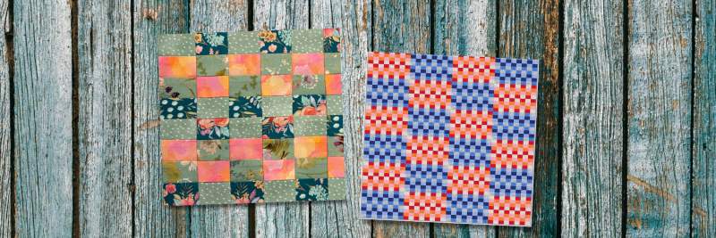 Strip block fun - make a quilt with fabric strips