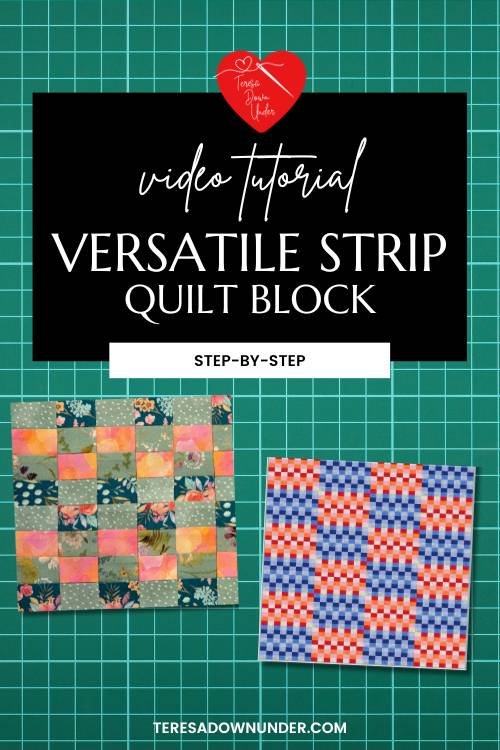 Strip block fun - make a quilt with fabric strips