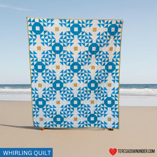 Whirling quilt