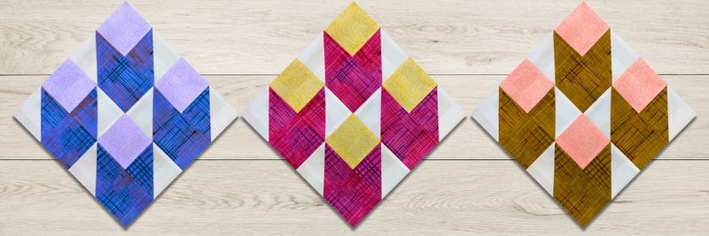 Prism quilt block