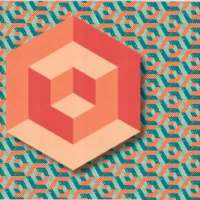 tridimensional hexagon block