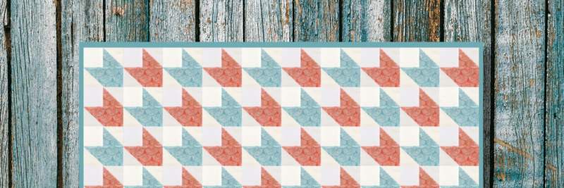 Chevron quilt block