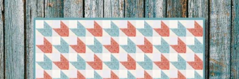 Chevron quilt block