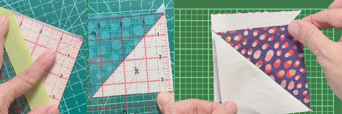 Trim half square triangle (HST)