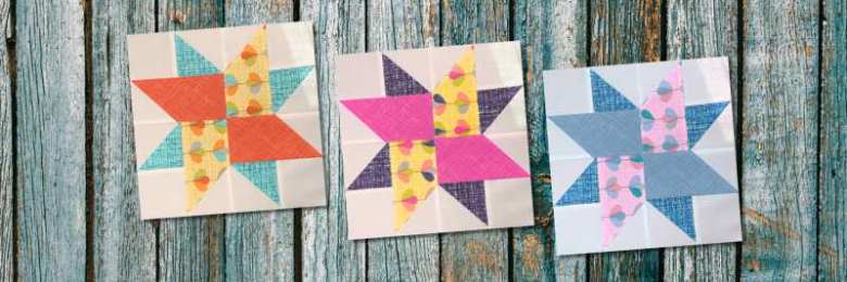 Duck tracks quilt block