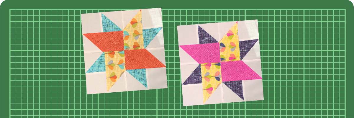 Duck tracks quilt block