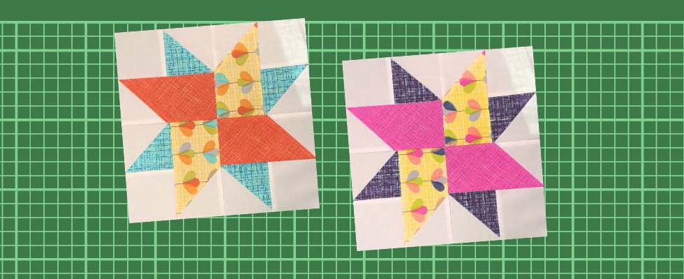 Duck tracks quilt block