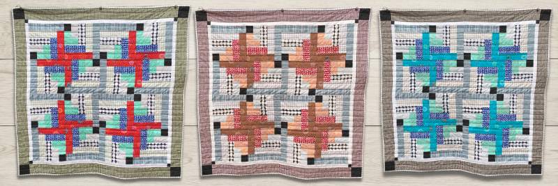 Windmill steps quilt