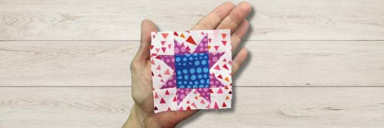 3 inch sawtooth star block