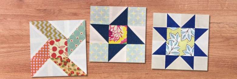 3 easy star blocks tutorial