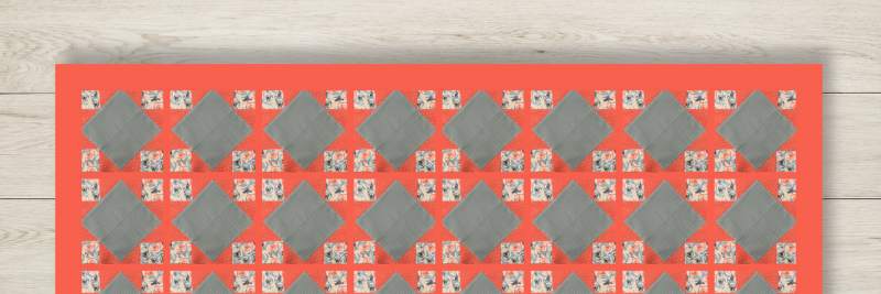 Disappearing diamond in a square tutorial