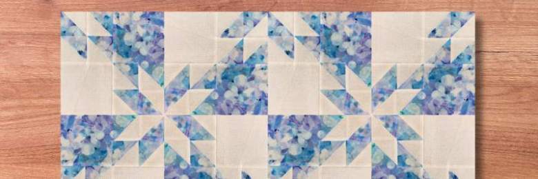 Hunter’s star quilt block tutorial