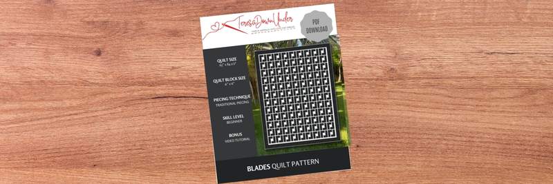 Blades quilt pattern