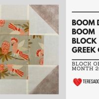 Boom. Diddy Boom Block of the month - Oh Susannah - Block 2