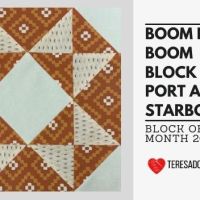 Boom. Diddy Boom Block of the month - Oh Susannah - Block 4