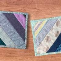 improv QAYG with self-binding quilt