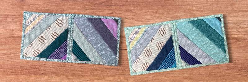 improv QAYG with self-binding quilt