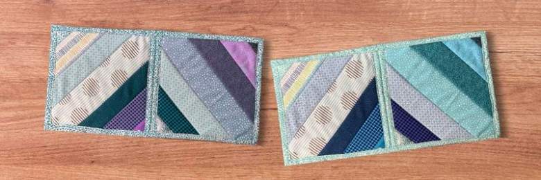 improv QAYG with self-binding quilt