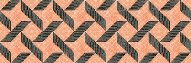 Ribbon mini quilt tutorial