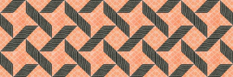 Ribbon mini quilt tutorial