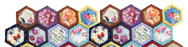 QAYG hexies quilt