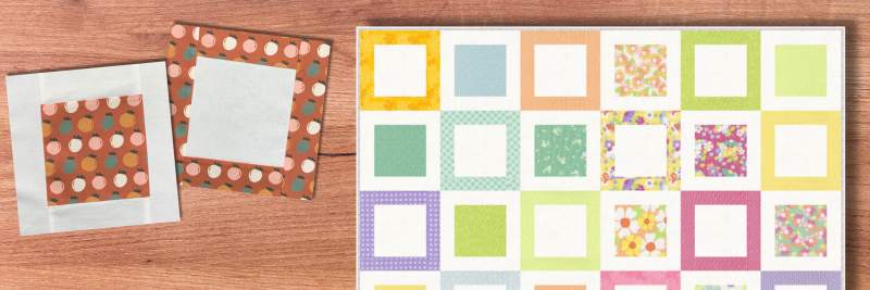Stack and whack layer cake quilt