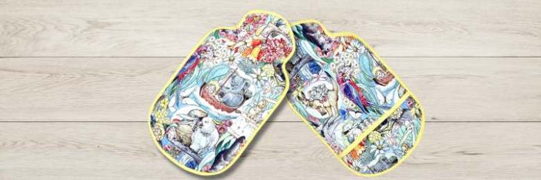 How to make a hot water bottle cozy