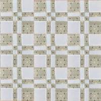 Disappearing four patch quilt block