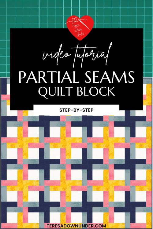 Technique: partial seams