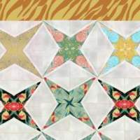 Inverted kaleidoscope block