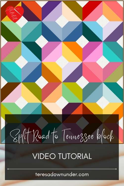Split road to Tennessee block tutorial