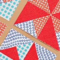 3 quarter square triangles tutorial
