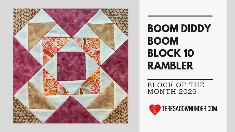 Rambler quilt block